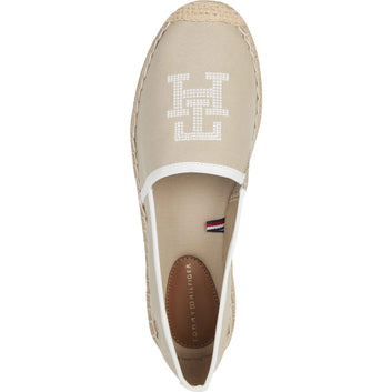 Tommy Hilfiger W Embroidered Espadrille Sandalwood