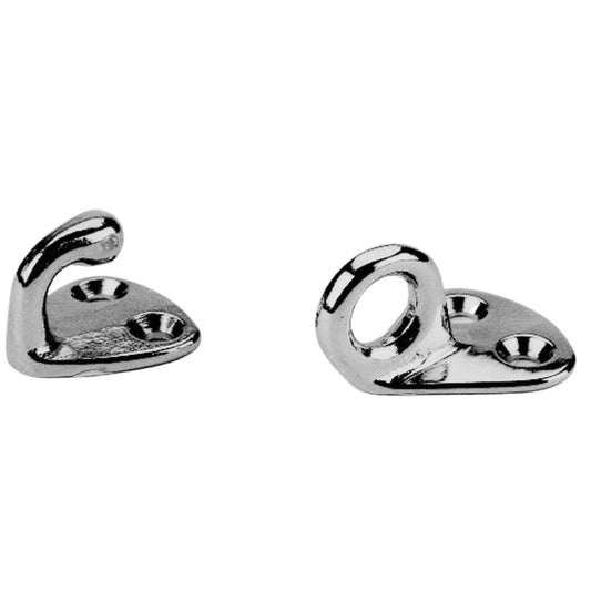 Fender- og Kalechekrog i Forkromet Messing