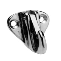 Fenderkrog med Låsepal i Forkromet Messing