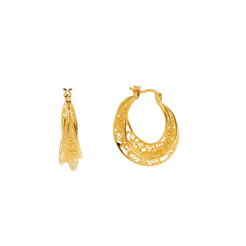 Pico Filigran Luxe Hoops FG