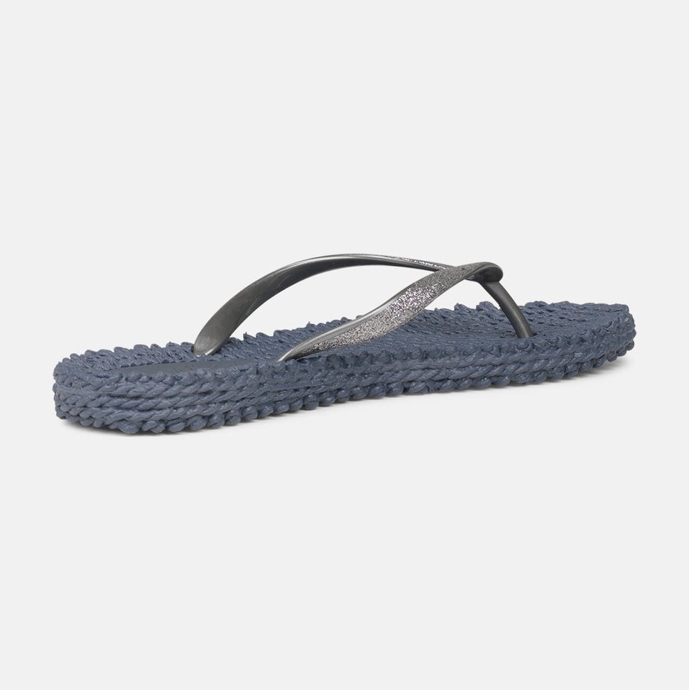 Ilse Jacobsen W Flip Flop With Glitter Grey