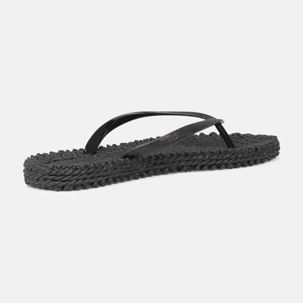 Ilse Jacobsen W Flip Flop With Glitter Black