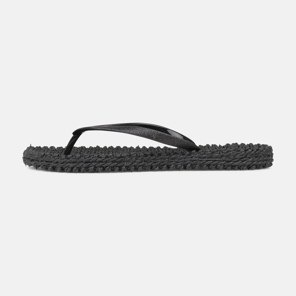 Ilse Jacobsen W Flip Flop With Glitter Black