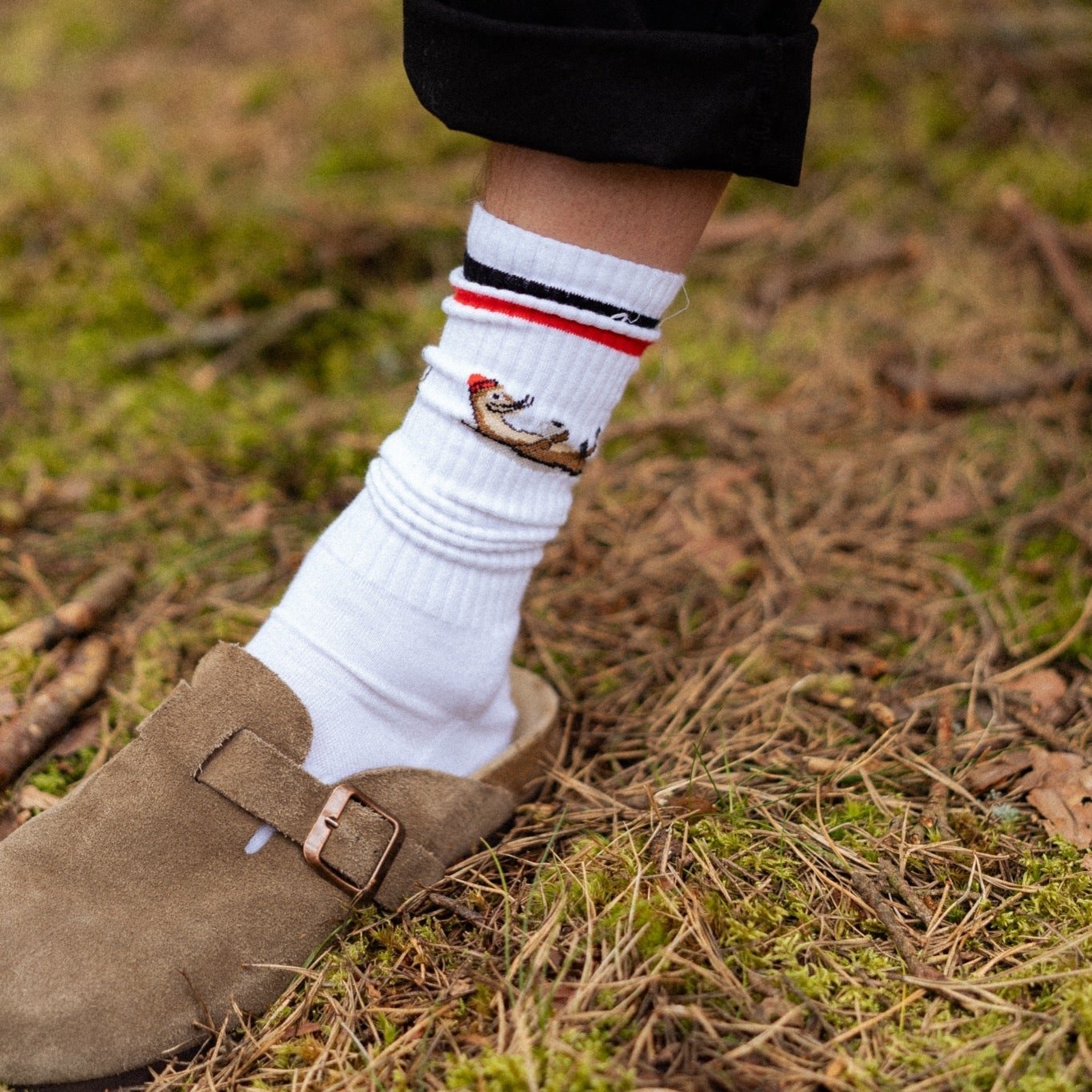 LAKOR U Flow Socks White