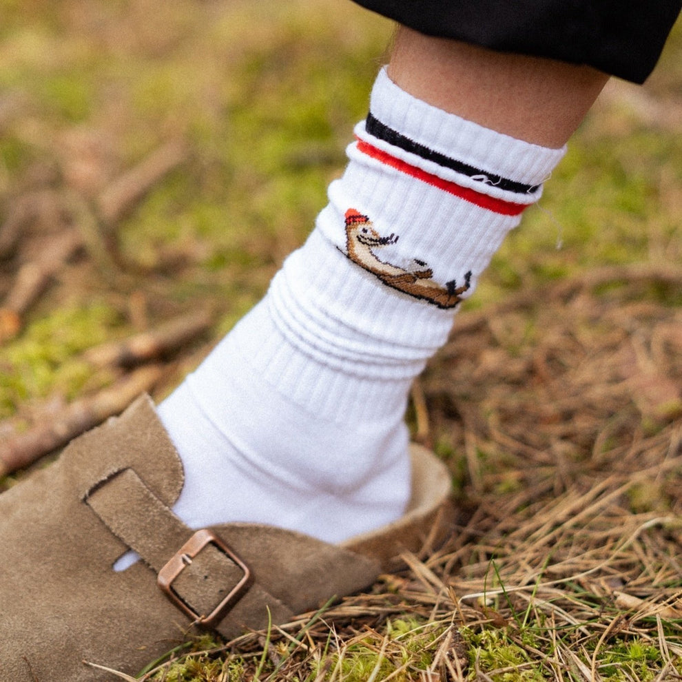 LAKOR U Flow Socks White