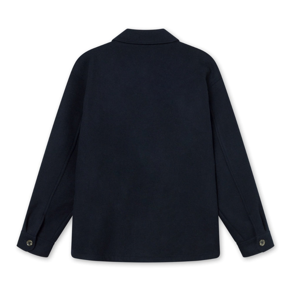 Forét M Lodge Wool Jacket Navy