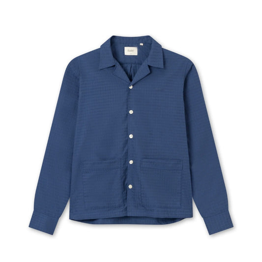 Forét M Loom Shirt Navy