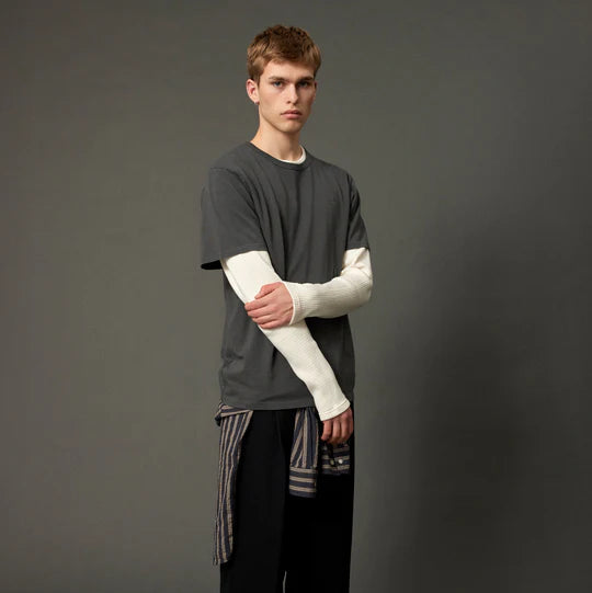 Forét M Oak T-Shirt Dark Grey