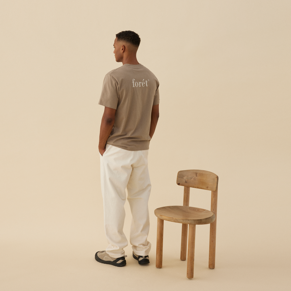 Forét M Still T-Shirt Taupe