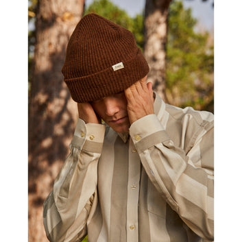 Forét M Forest Beanie Brown