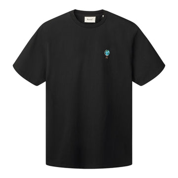 Forét M Globe T-Shirt Black