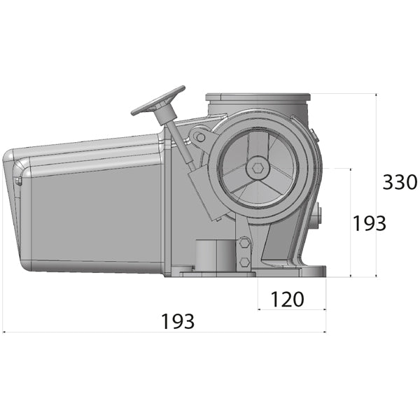 Lofrans Falkon 1700W Ankerspil