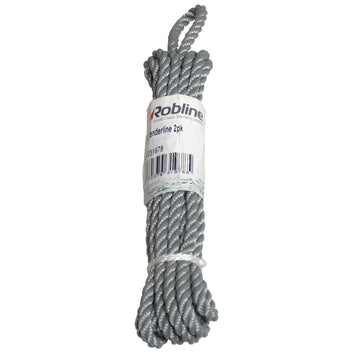 Robline fenderline 3-slået grå 2 pak