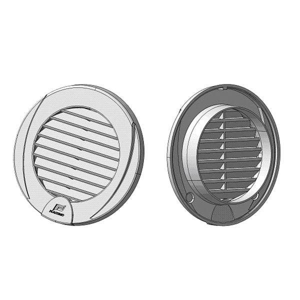 Plastimo ventilationsgæller Ø3"