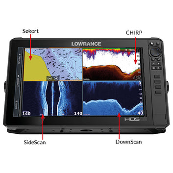 Lowrance Active Imaging HD 3-i-1 hæktransducer