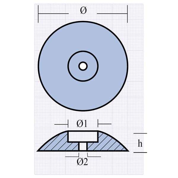 Tecnoseal Tallerkenzink