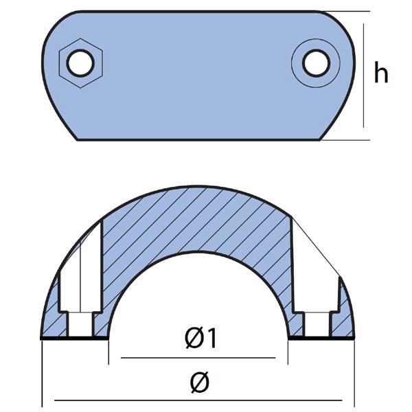 Tecnoseal Akselanode smal