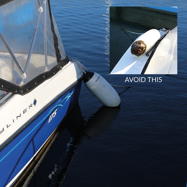 Dan-fender Single-eye fender 814 sort m/sort top