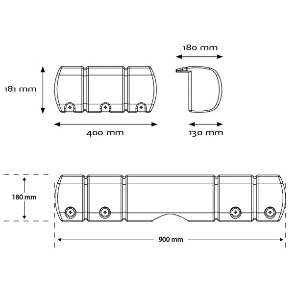 Dan-fender multi bro-fender 3-i-1
