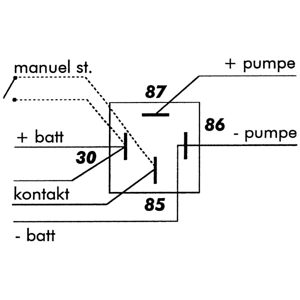 Hella Standard relæ