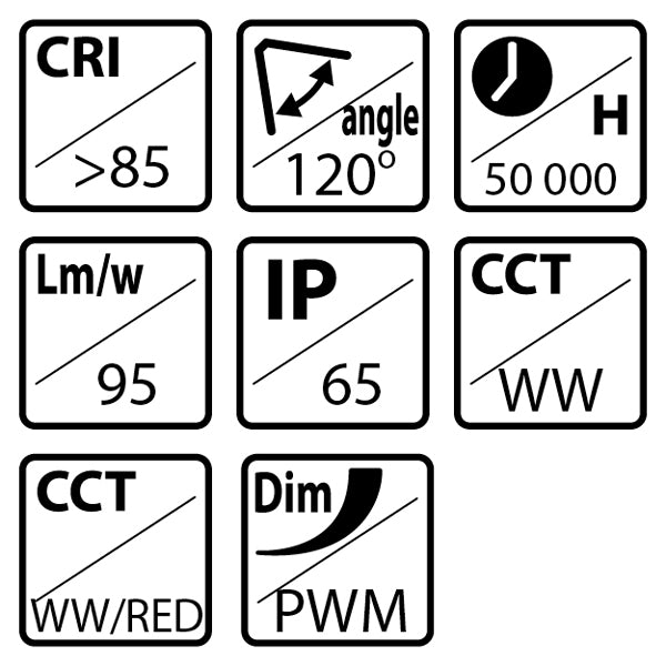 Casolux Malou LED spot RF, 10-32V