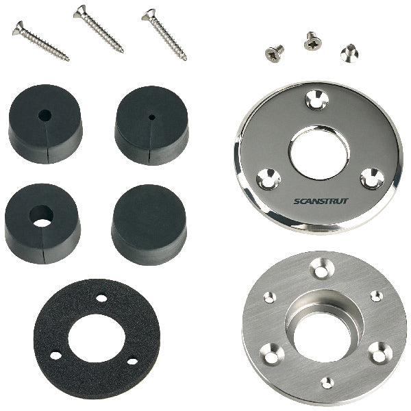 Scanstrut Dæksgennemføring lavprofil, 2-8mm, 316 RF