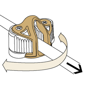 Ronstan frontbøjle sort
