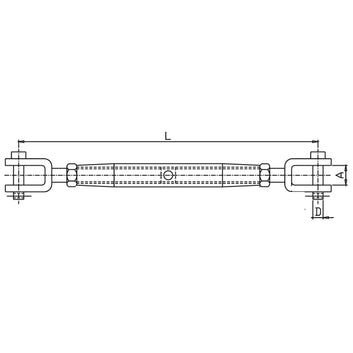 Vantskrue gaffel/gaffel