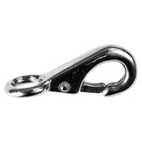 Karabinhage m/fast øje Rustfri