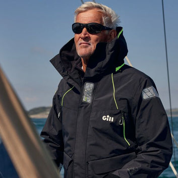 Gill OS26 Offshore Jakke, Navy Str. S