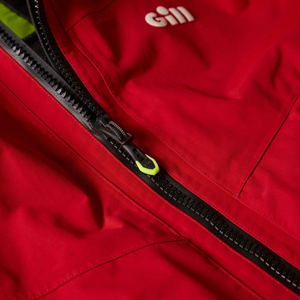 Gill OS32J Coastal jakke rød