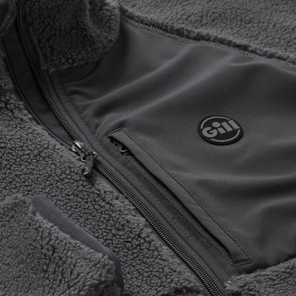 Gill 1704 Cromerty Herre Fleece jakke Grå