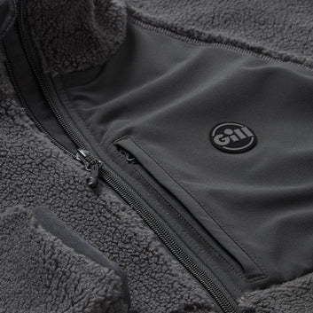 Gill 1704 Cromerty Herre Fleece jakke Grå