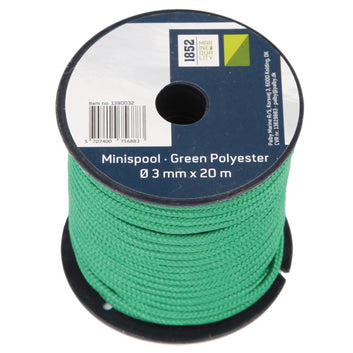 1852 Minirulle Blå Polyester Ø3mm x 20m 18stk/pk