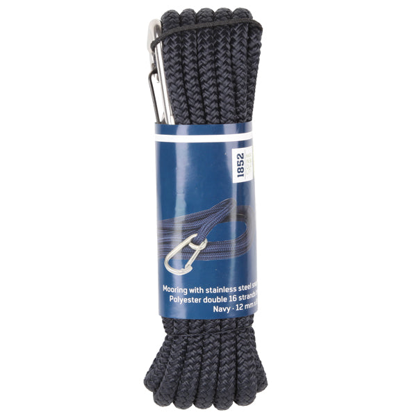 1852 Dockline med karabinhage, navy