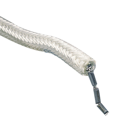 1852 Ankertov med bly & splejset rustfri kovs, hvid