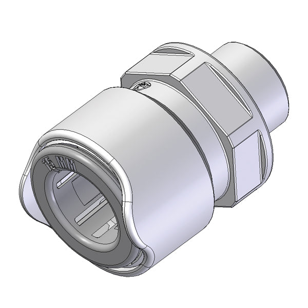 Whale adapter han 3/8" BSP