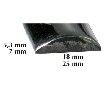 Fenderlister Rustfri