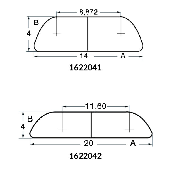 Fenderliste Rustfri