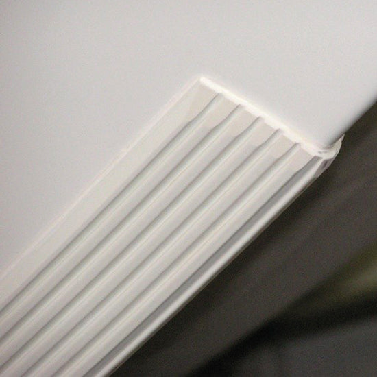 Keelshield kølbeskyttelse, hvid