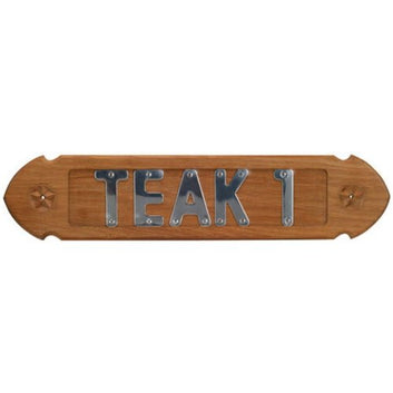 Rustfrie bogstaver der kan monteres på skilt