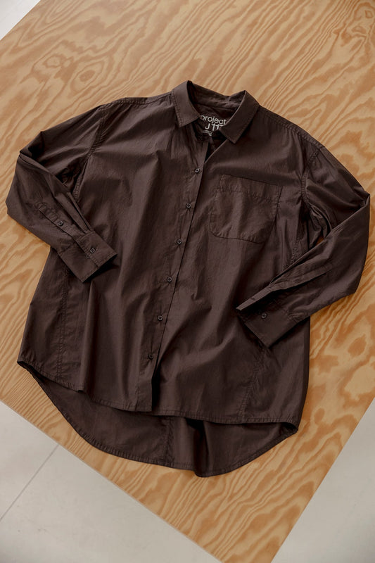 AJ117 Hamilton  Ladies Woven Shirt 855 Soil