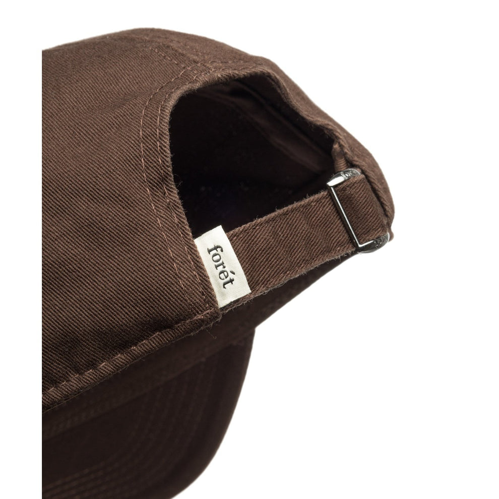 Forét M Hawk Washed Cap Brown