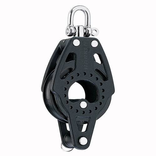 Harken Carbo Blok 40 mm enkelt, svirvel, hunsvot - til 10 mm line | Harken Carbo Blok 75 mm enkelt, svirvel, hunsvot | Harken Carbo Blok 29 mm enkelt, svirvel, hunsvot - til 8 mm line | Harken Carbo Blok 57 mm enkelt med hunsvot - til 10 mm line