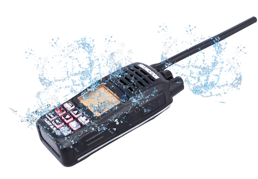 Himunication HM160-MAX Bærbar VHF Radio 6w m. ATIS og L1 + L2