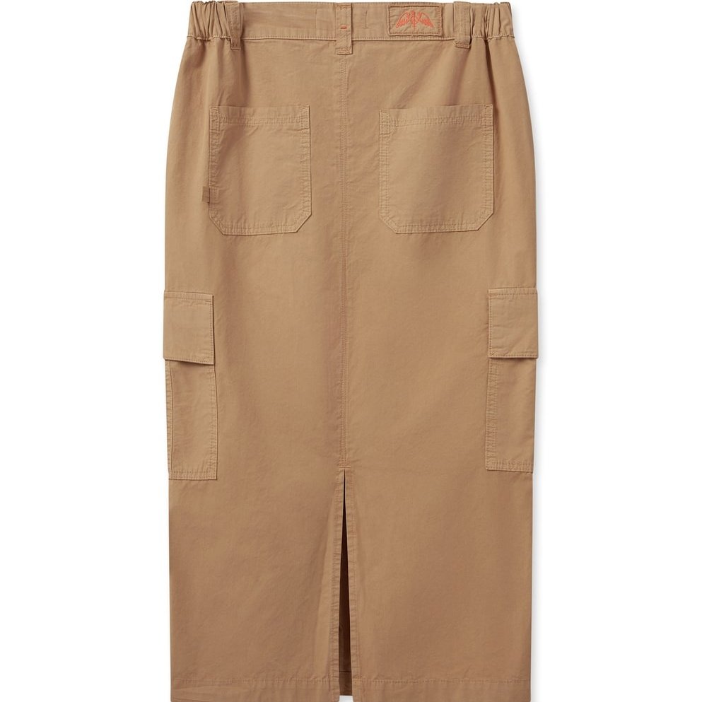 Mos Mosh W Breden Cargo Skirt Tan