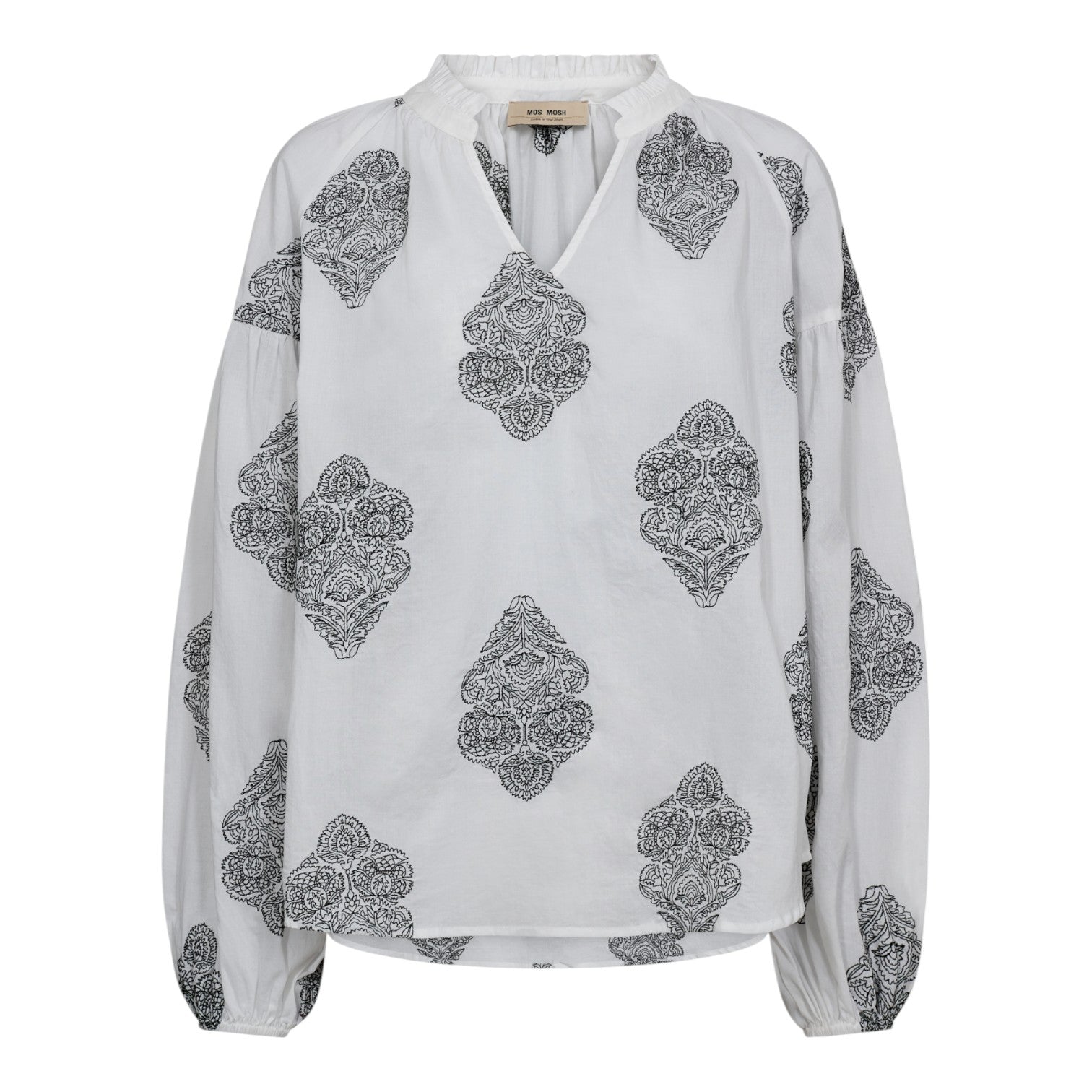 Mos Mosh MMAshi Viola Blouse White