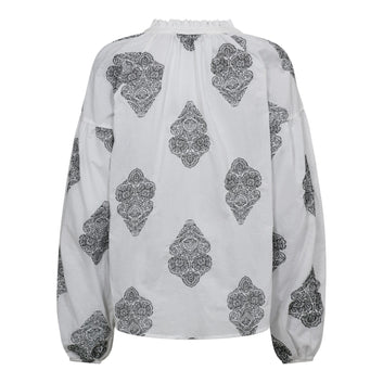 Mos Mosh MMAshi Viola Blouse White