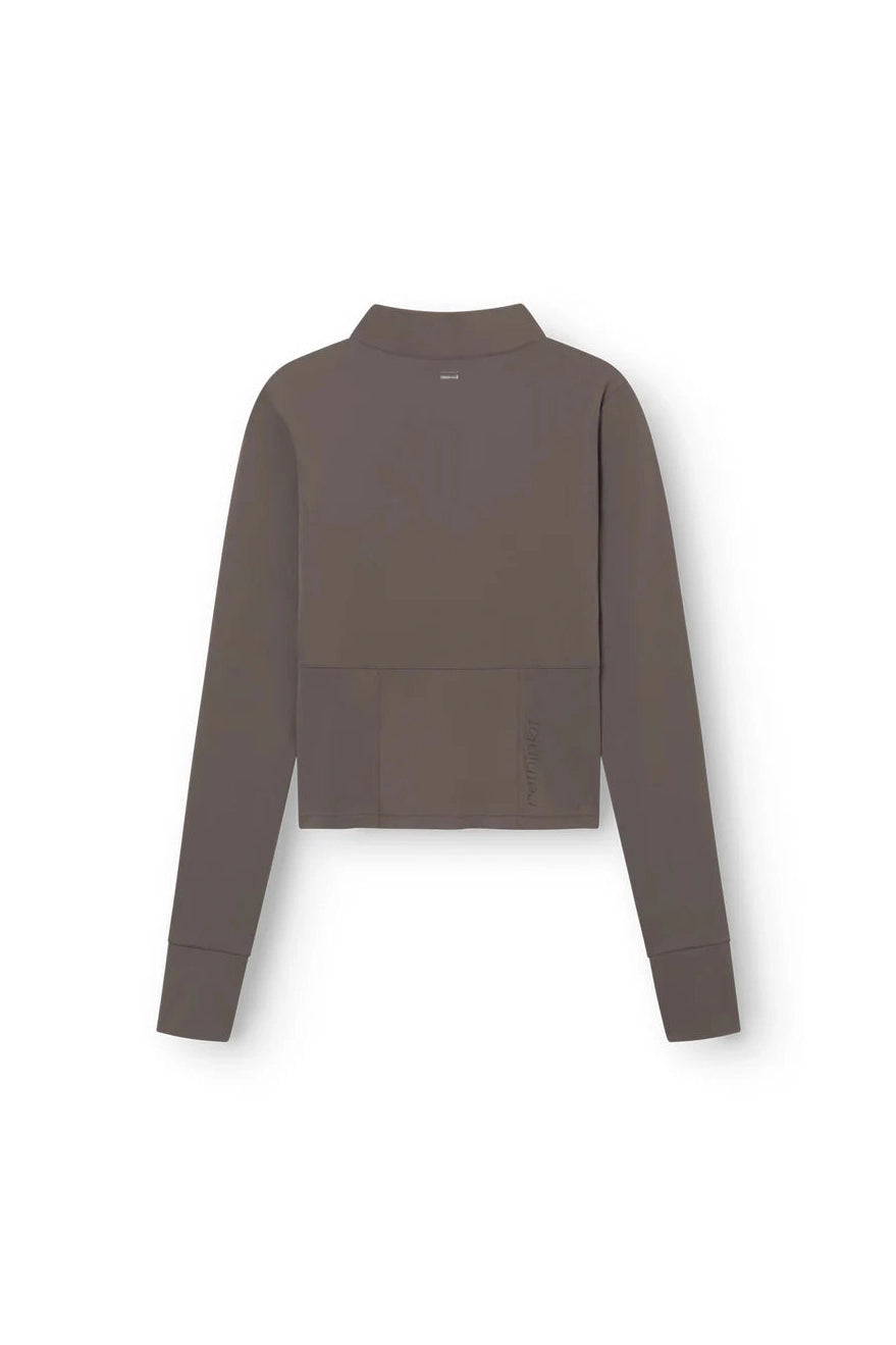 Rethinkit Half Zip - True To Body 3053 Dark Brown