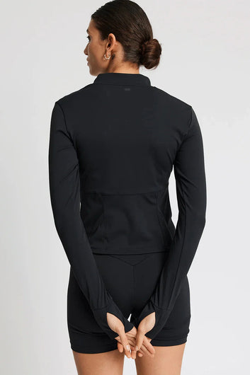 Rethinkit Half Zip - True To Body 0021 Black